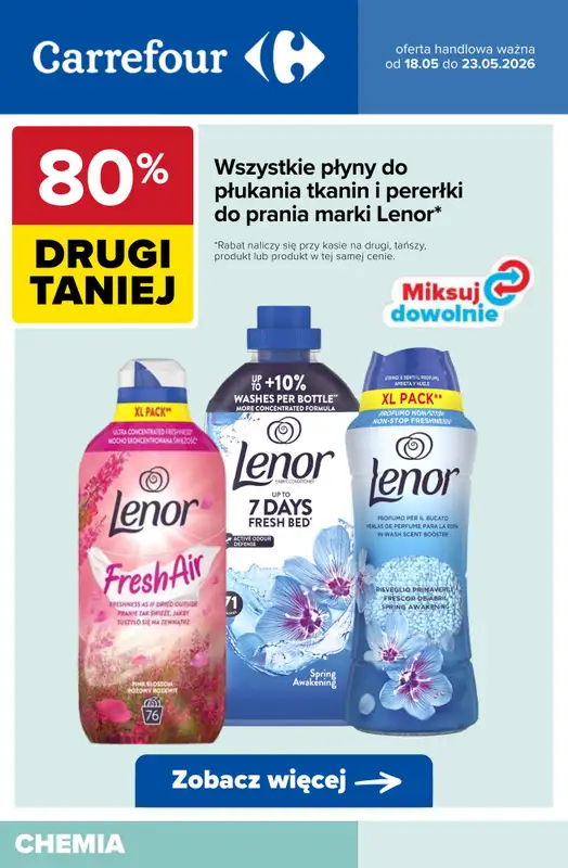 Carrefour - gazetka promocyjna SUPER promocje! od wtorku 19.05 do soboty 23.05 - strona 6