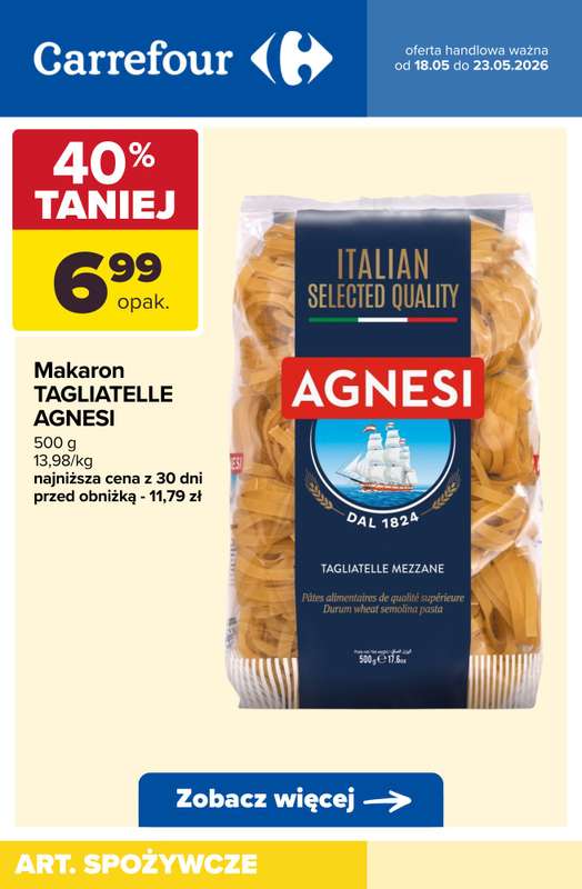 Carrefour - gazetka promocyjna SUPER promocje! od wtorku 19.05 do soboty 23.05 - strona 10