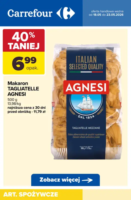 Carrefour - gazetka promocyjna SUPER promocje! od wtorku 19.05 do soboty 23.05 - strona 10