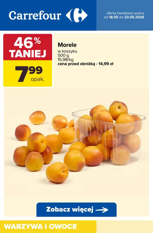 Carrefour - gazetka promocyjna SUPER promocje! od wtorku 19.05 do soboty 23.05 - strona 7