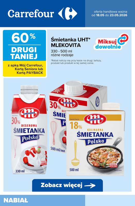 Carrefour - gazetka promocyjna SUPER promocje! od wtorku 19.05 do soboty 23.05 - strona 9