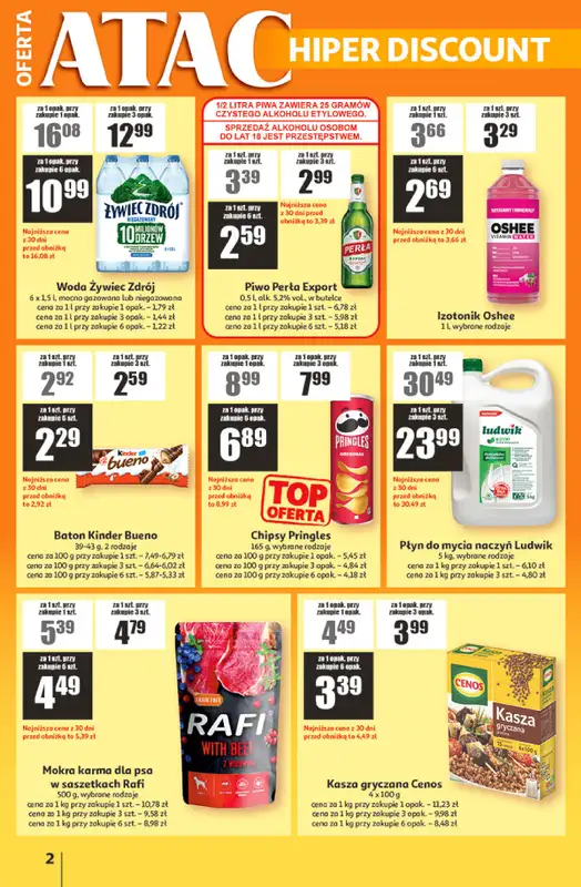 Auchan - gazetka promocyjna Gazetka ATAC Hiper Discount od czwartku 21.05 do środy 10.06 - strona 2