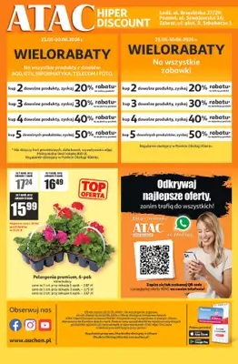 Auchan - gazetka promocyjna Gazetka ATAC Hiper Discount od czwartku 21.05 do środy 10.06 - strona 4