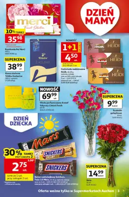 Auchan - gazetka promocyjna Gazetka 30 Lat Supermarket Auchan od czwartku 21.05 do środy 27.05 - strona 3