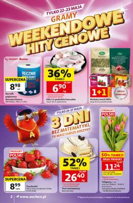 Auchan - gazetka promocyjna Gazetka 30 Lat Supermarket Auchan od czwartku 21.05 do środy 27.05 - strona 2