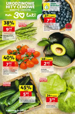 Auchan - gazetka promocyjna Gazetka 30 Lat Supermarket Auchan od czwartku 21.05 do środy 27.05 - strona 4