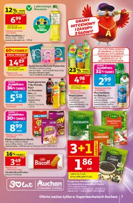 Auchan - gazetka promocyjna Gazetka 30 Lat Supermarket Auchan od czwartku 21.05 do środy 27.05 - strona 7