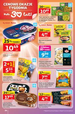 Auchan - gazetka promocyjna Gazetka 30 Lat Hipermarket Auchan od czwartku 21.05 do środy 27.05 - strona 34