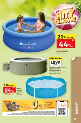 Auchan - gazetka promocyjna Gazetka 30 Lat Hipermarket Auchan od czwartku 21.05 do środy 27.05 - strona 25
