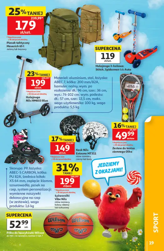 Auchan - gazetka promocyjna Gazetka 30 Lat Hipermarket Auchan od czwartku 21.05 do środy 27.05 - strona 19