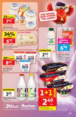 Auchan - gazetka promocyjna Gazetka 30 Lat Hipermarket Auchan od czwartku 21.05 do środy 27.05 - strona 31