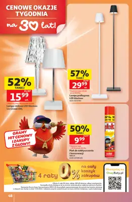 Auchan - gazetka promocyjna Gazetka 30 Lat Hipermarket Auchan od czwartku 21.05 do środy 27.05 - strona 48