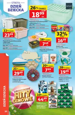 Auchan - gazetka promocyjna Gazetka 30 Lat Hipermarket Auchan od czwartku 21.05 do środy 27.05 - strona 20