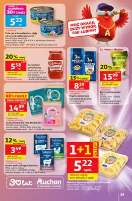 Auchan - gazetka promocyjna Gazetka 30 Lat Hipermarket Auchan od czwartku 21.05 do środy 27.05 - strona 39