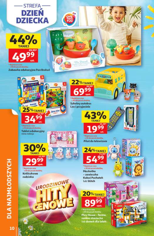 Auchan - gazetka promocyjna Gazetka 30 Lat Hipermarket Auchan od czwartku 21.05 do środy 27.05 - strona 10