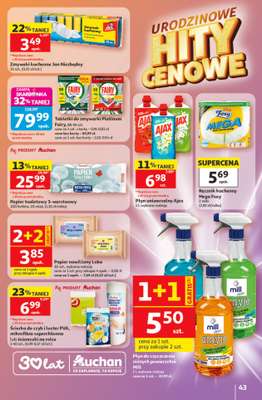 Auchan - gazetka promocyjna Gazetka 30 Lat Hipermarket Auchan od czwartku 21.05 do środy 27.05 - strona 43