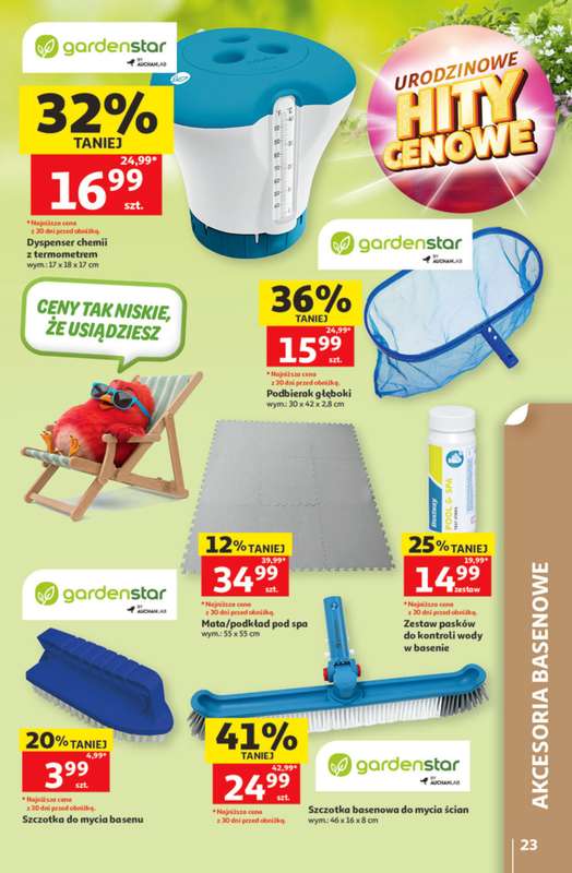 Auchan - gazetka promocyjna Gazetka 30 Lat Hipermarket Auchan od czwartku 21.05 do środy 27.05 - strona 23