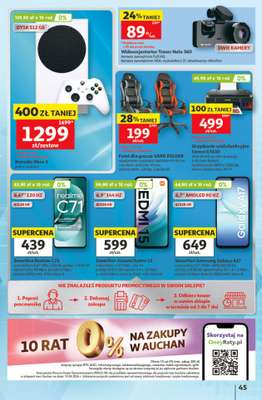 Auchan - gazetka promocyjna Gazetka 30 Lat Hipermarket Auchan od czwartku 21.05 do środy 27.05 - strona 45