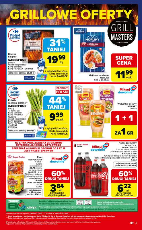 Carrefour Market - gazetka promocyjna Gazetka Weekend okazji  już od czwartku od czwartku 21.05 do soboty 23.05 - strona 3