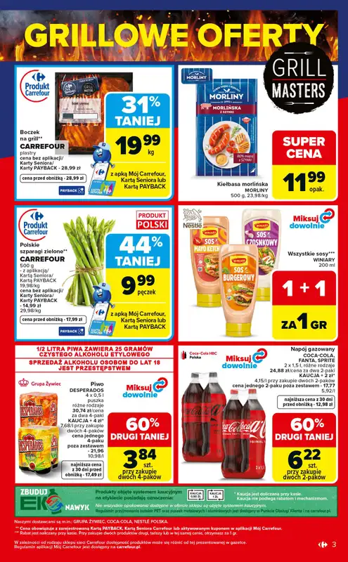 Carrefour Market - gazetka promocyjna Gazetka Weekend okazji  już od czwartku od czwartku 21.05 do soboty 23.05 - strona 3
