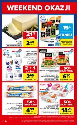 Carrefour Market - gazetka promocyjna Gazetka Weekend okazji  już od czwartku od czwartku 21.05 do soboty 23.05 - strona 4