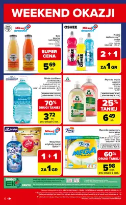 Carrefour Market - gazetka promocyjna Gazetka Weekend okazji  już od czwartku od czwartku 21.05 do soboty 23.05 - strona 6