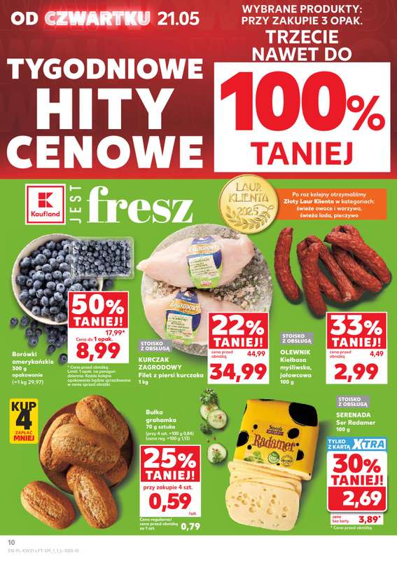 Kaufland - gazetka promocyjna Gazetka Tygodnia od czwartku 21.05 do środy 27.05 - strona 10