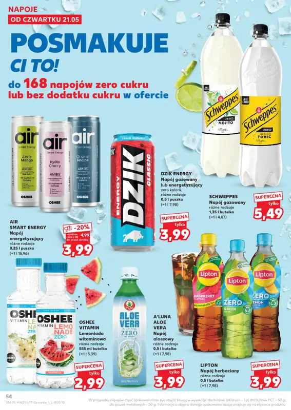 Kaufland - gazetka promocyjna Gazetka Tygodnia od czwartku 21.05 do środy 27.05 - strona 54