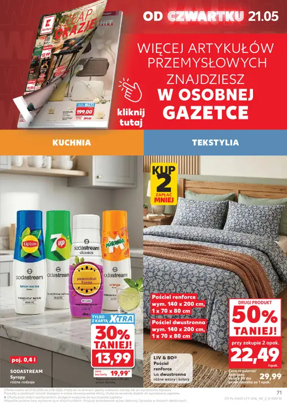 Kaufland - gazetka promocyjna Gazetka Tygodnia od czwartku 21.05 do środy 27.05 - strona 71