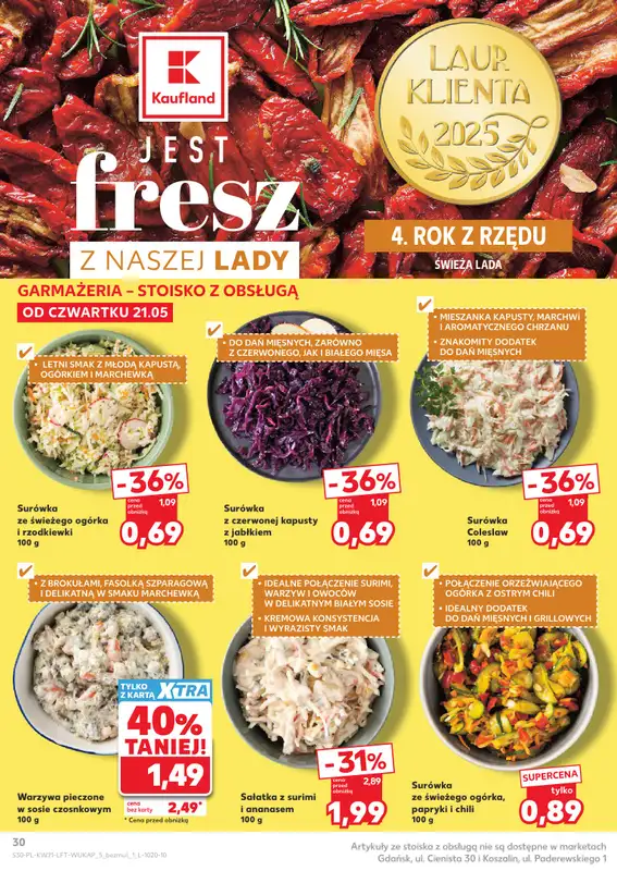 Kaufland - gazetka promocyjna Gazetka Tygodnia od czwartku 21.05 do środy 27.05 - strona 30