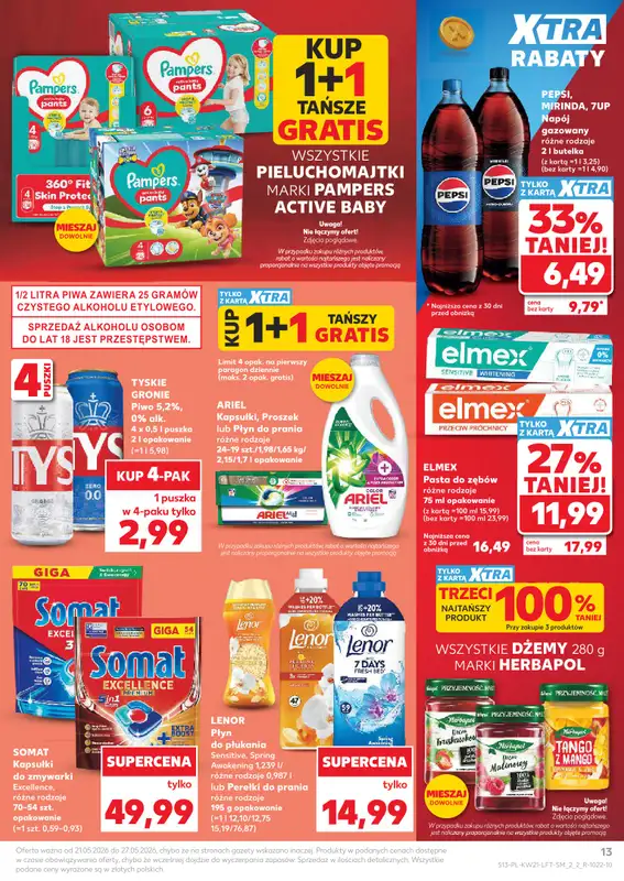 Kaufland - gazetka promocyjna Gazetka Tygodnia od czwartku 21.05 do środy 27.05 - strona 13