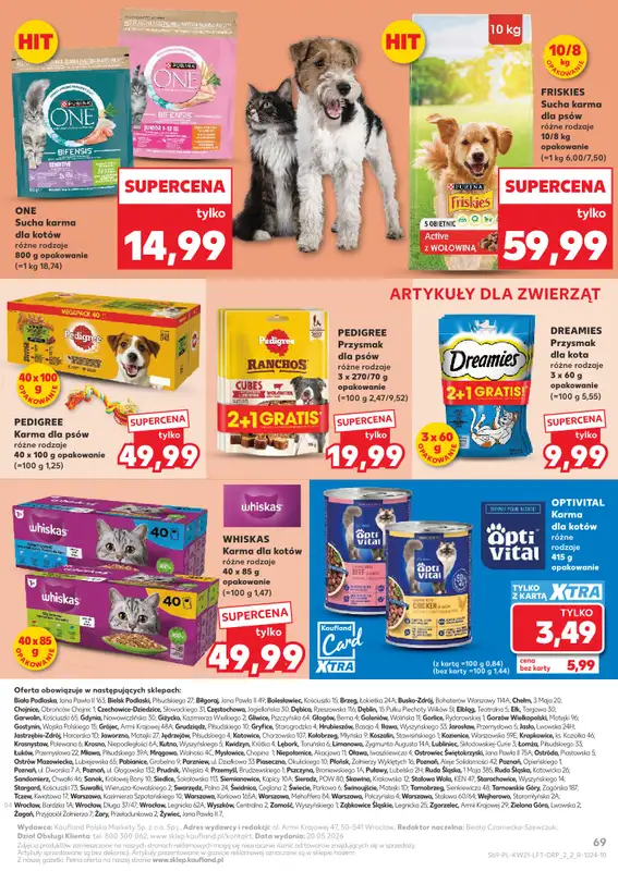 Kaufland - gazetka promocyjna Gazetka Tygodnia od czwartku 21.05 do środy 27.05 - strona 69