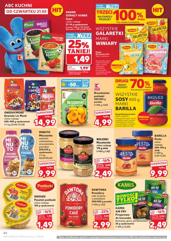 Kaufland - gazetka promocyjna Gazetka Tygodnia od czwartku 21.05 do środy 27.05 - strona 40
