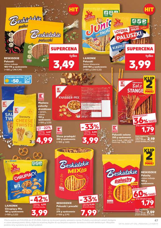 Kaufland - gazetka promocyjna Gazetka Tygodnia od czwartku 21.05 do środy 27.05 - strona 47