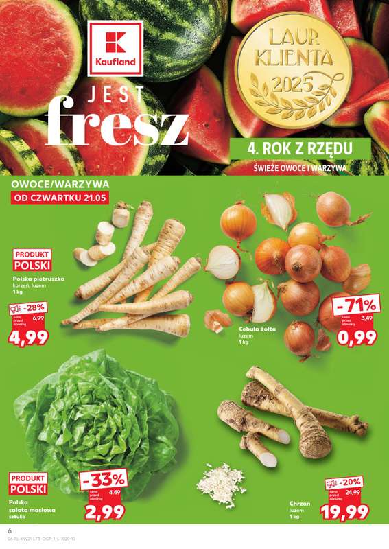 Kaufland - gazetka promocyjna Gazetka Tygodnia od czwartku 21.05 do środy 27.05 - strona 6