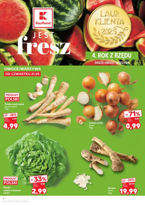 Kaufland - gazetka promocyjna Gazetka Tygodnia od czwartku 21.05 do środy 27.05 - strona 6