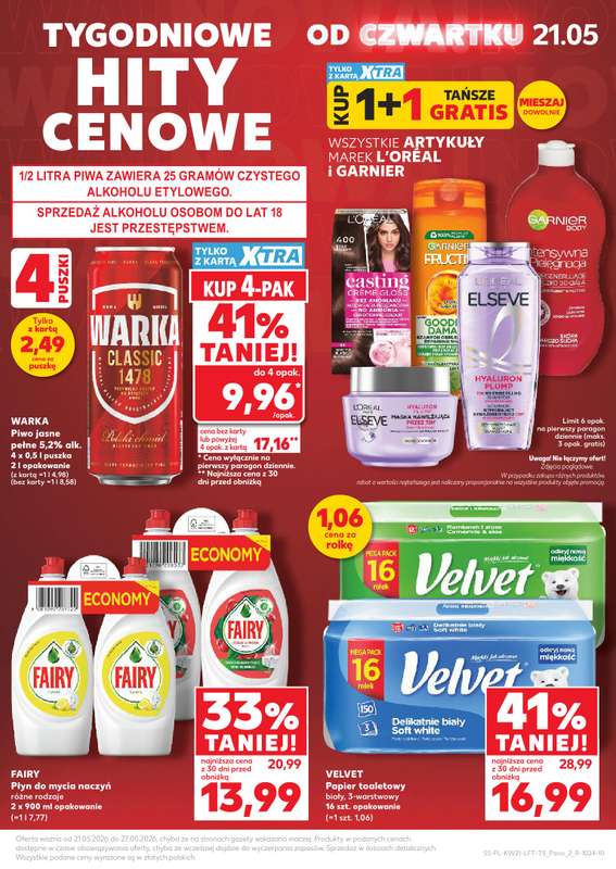 Kaufland - gazetka promocyjna Gazetka Tygodnia od czwartku 21.05 do środy 27.05 - strona 5