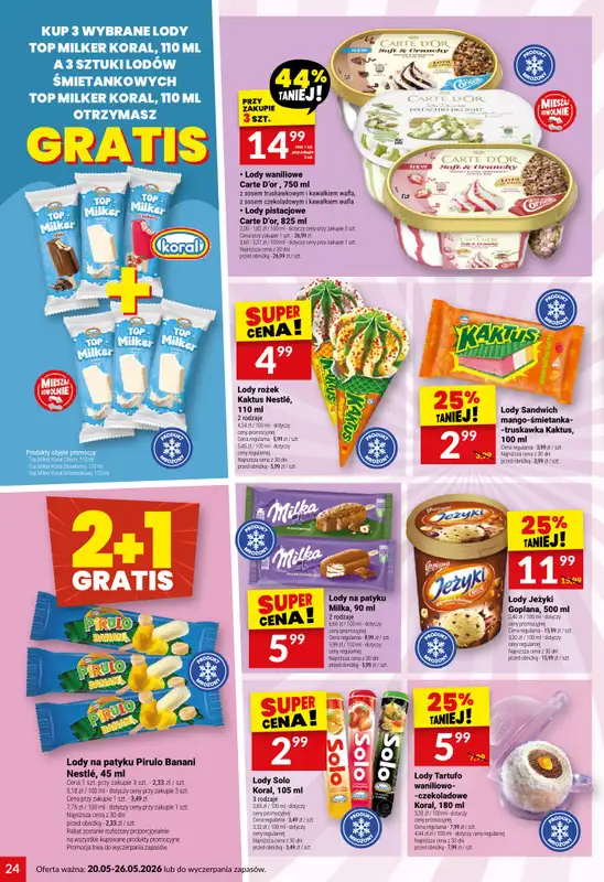 Twój Market - gazetka promocyjna Gazetka od środy 20.05 do wtorku 26.05 - strona 24