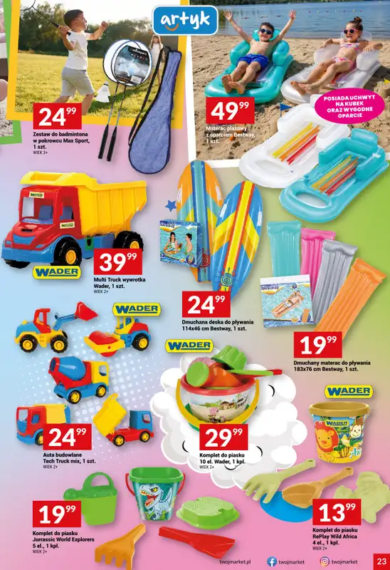 Twój Market - gazetka promocyjna Gazetka od środy 20.05 do wtorku 26.05 - strona 23