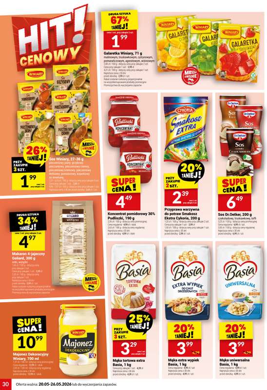 Twój Market - gazetka promocyjna Gazetka od środy 20.05 do wtorku 26.05 - strona 30