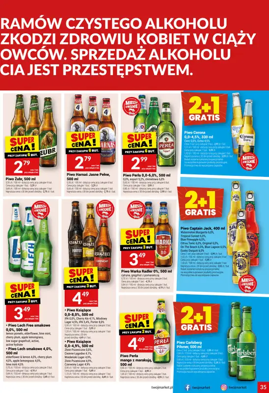Twój Market - gazetka promocyjna Gazetka od środy 20.05 do wtorku 26.05 - strona 35