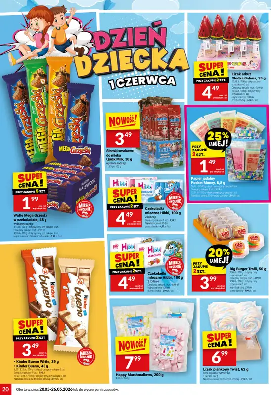 Twój Market - gazetka promocyjna Gazetka od środy 20.05 do wtorku 26.05 - strona 20