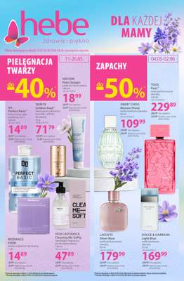 Hebe - gazetka promocyjna Gazetka od wtorku 19.05 do wtorku 02.06