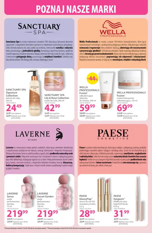 Hebe - gazetka promocyjna Gazetka od wtorku 19.05 do wtorku 02.06 - strona 10