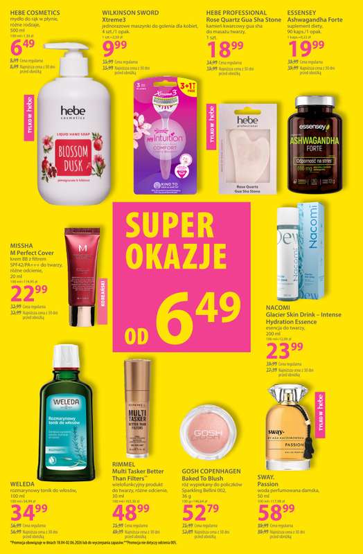 Hebe - gazetka promocyjna Gazetka od wtorku 19.05 do wtorku 02.06 - strona 16