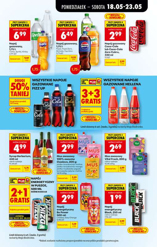 Biedronka - gazetka promocyjna Od poniedziałku od poniedziałku 18.05 do soboty 23.05 - strona 67
