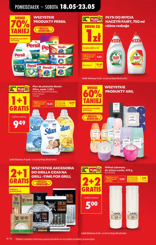 Biedronka - gazetka promocyjna Od poniedziałku od poniedziałku 18.05 do soboty 23.05 - strona 16