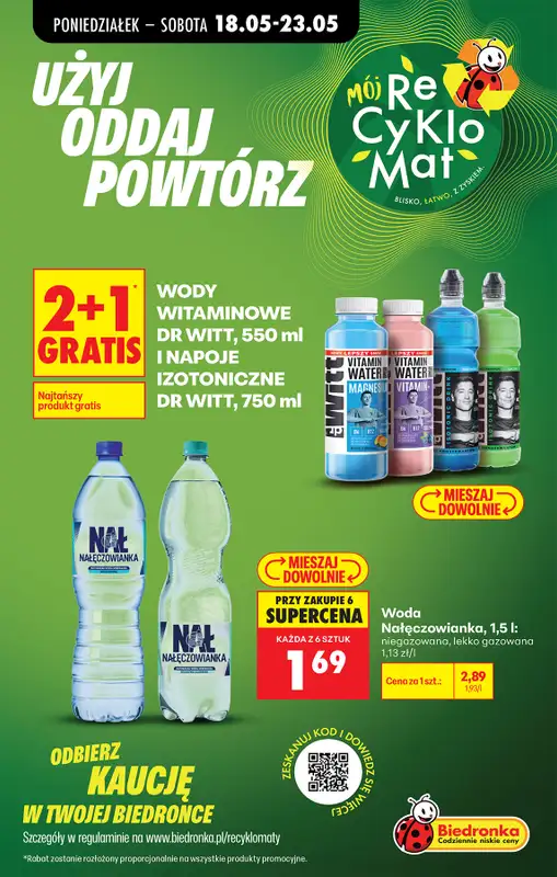 Biedronka - gazetka promocyjna Od poniedziałku od poniedziałku 18.05 do soboty 23.05 - strona 86