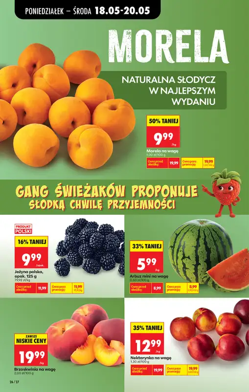 Biedronka - gazetka promocyjna Od poniedziałku, Z ladą tradycyjną od poniedziałku 18.05 do soboty 23.05 - strona 28