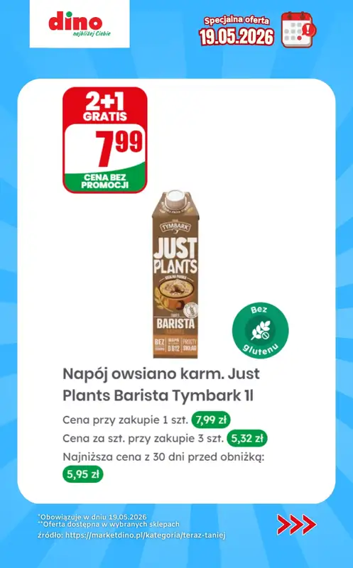 Dino - gazetka promocyjna Specjalna oferta na 19.05.2026 - promocje spoza gazetki od wtorku 19.05  - strona 8